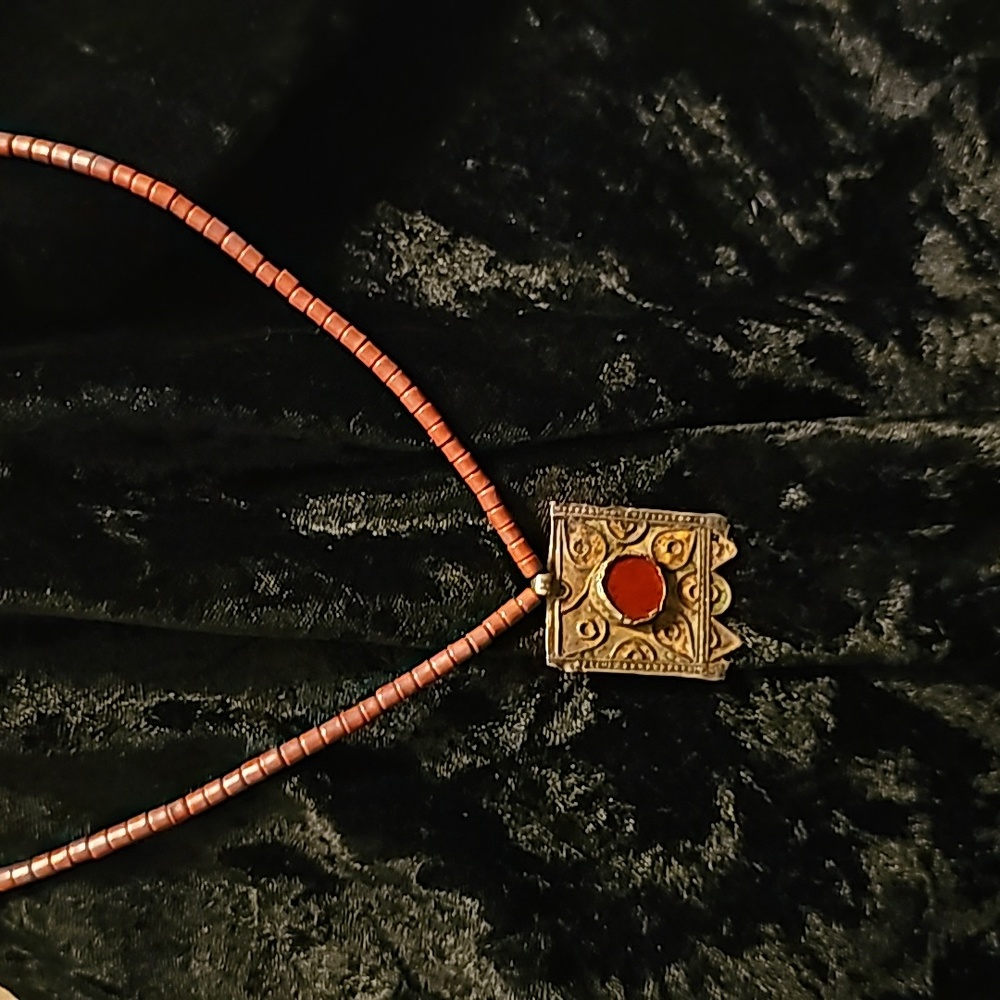 One of a kind vintage Native American Indian Necklace.